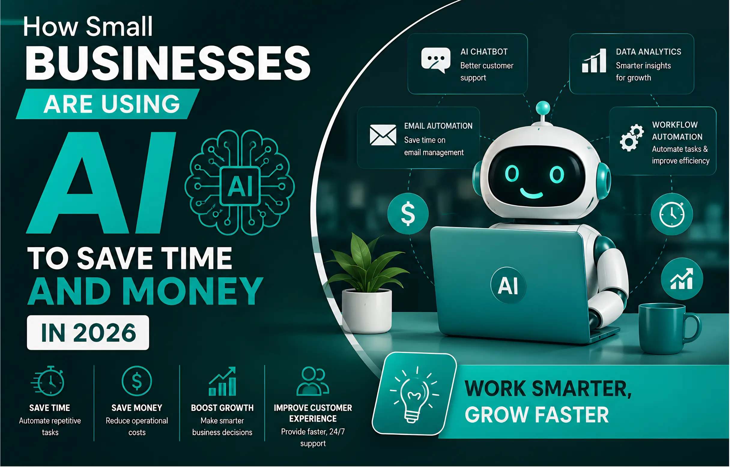 How Small Businesses Are Using AI to Save Time and Money in 2026